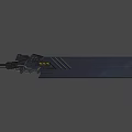 weapon mechanical knife 3d model