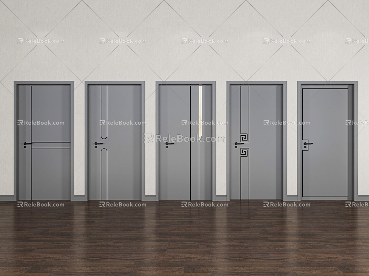 swing door 3d model