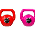 Red and Pink Kettlebells 10 LB Sports Equipment for Fitness Training