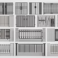 Modern Building Facade Design Showcasing Decorative Grilles Metal Panels And Different Styles