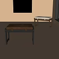 Modern Coffee Table Coffee Table Side Table Square Coffee Table Acrylic Coffee Table 3d model