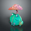 Frog Frog Frog Poison Frog Game Frog Reptile Cold Blooded Animal Reptile Reptile 3d model