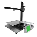 Professional 3D Printer With Metal Frame And Printing Platform