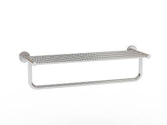 Modern Towel Bar 3d model