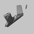 TT33 pistol 3d model