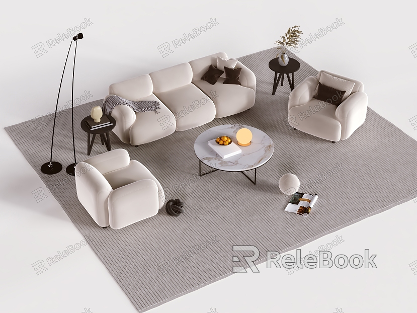 Modern Sofa Combination Sofa model