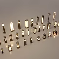 Various Modern Outdoor Lights With Different Shapes And Styles For Exterior Decor