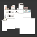 Detailed Residential Building Model With Multi Level Structure And Interior Layout