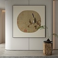 New Chinese Decorative Painting 3d model