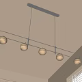 Dining Room Chandelier 3d model