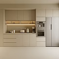 Wine Cabinet 3d model
