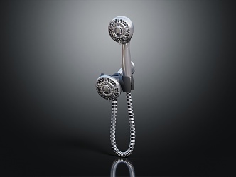 Modern rain shower head shower head 3d model