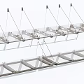 Modern Outdoor Sunshade Canopy With Aluminum Frame And Transparent Panels For Patio
