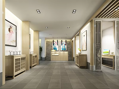New Chinese Club 3d model