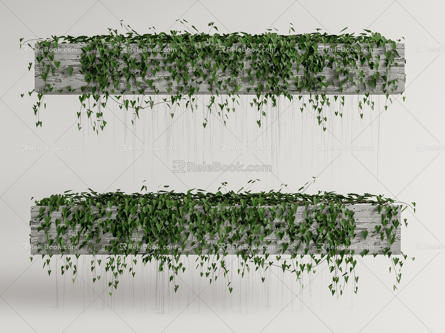 Modern Vine Creeper Vine Vine Hanging Plant Combination Climbing Vine 3d model