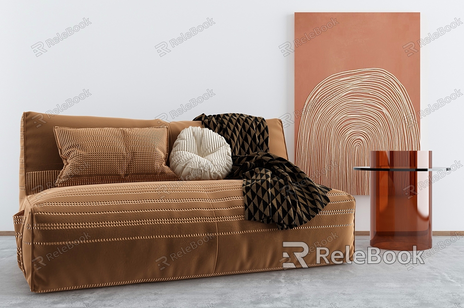 Modern Single Sofa Single Casual Sofa model