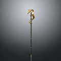 Scepter Ancient Scepter Cane Ancient Scepter Magic Scepter Metal Scepter Classical Scepter Magic Scepter 3d model