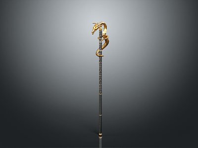 Scepter Ancient Scepter Cane Ancient Scepter Magic Scepter Metal Scepter Classical Scepter Magic Scepter 3d model