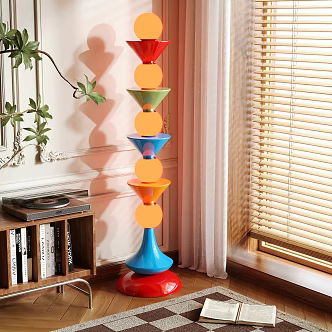 Floor lamp 3d model