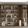 Modern Bookcase Bookshelf 3d model