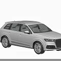 White SUV With Modern Exterior Design Alloy Wheels And Roof Rails