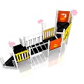 Children's Slide Outdoor Slide Slide Children's Field Slide Multifunctional Slide Slide 3d model