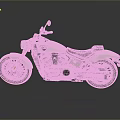 Vintage Black and Silver Motorcycle With Black Seat Chrome Parts and Reflective Surface