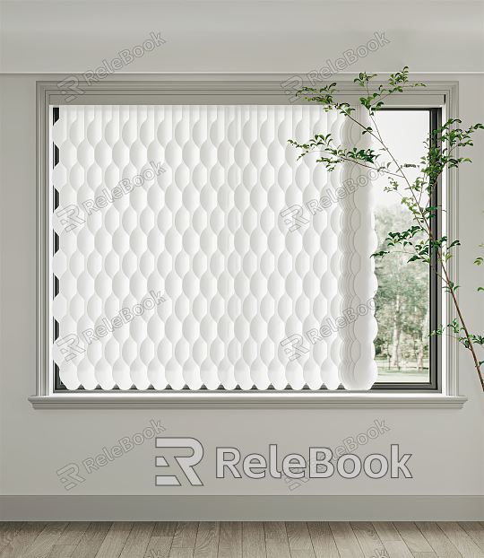 Modern venetian blinds model