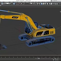 Lonking Yellow Heavy Duty Tracked Excavator Construction Functional Vehicle With Bucket