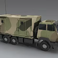 military command vehicle command vehicle communication vehicle support vehicle command shelter supply vehicle transport vehicle 3d model