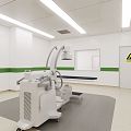 Modern CT Room Hospital 3d model