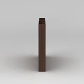 Dark Wood Modern Bookcase With Multiple Open Shelves And Sturdy Compartments