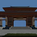 Ancient Architectural Wooden Bracket Components With Intricate Carved Details And Evening Lighting