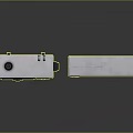 White Desktop PC Case And Monitor With Cooling Fan System Design