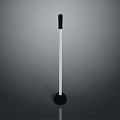 Durable Toilet Brush With White Handle And Black Bristles For Bathroom Cleaning