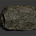 Natural Stone And Wood Craft Piece With Organic Texture And Natural Design
