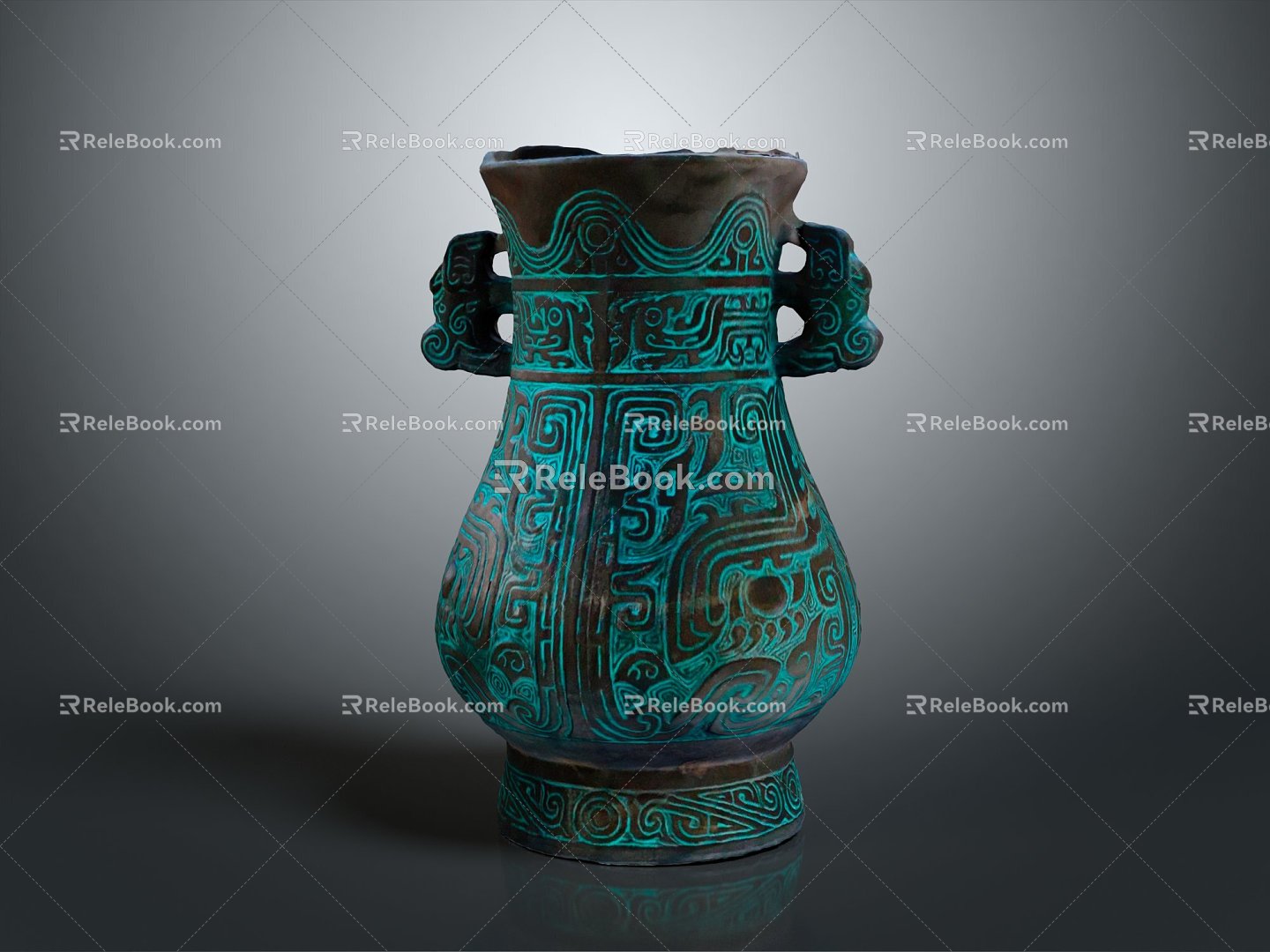 Chinese Bronze Ware Bronze Cultural Relics Shang Dynasty Cultural Relics Shang Dynasty Cultural Relics 3d model