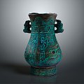 Chinese Bronze Ware Bronze Cultural Relics Shang Dynasty Cultural Relics Shang Dynasty Cultural Relics 3d model