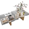 Modern coffee table 3d model