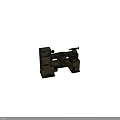 Sturdy Industrial Lathe Machine with Control Panel Rotating Parts and Heavy Duty Base