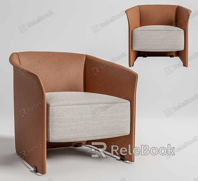 Modern Single Sofa Leisure Chair model