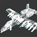 Gray Military Fighter Jet With Multiple Armaments And Dual Engines