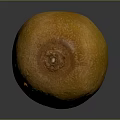 Fresh Ripe Orange Oval Mango Fruit With Smooth Shiny Surface On Dark Background