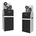 BRAND Black Silver Standing Water Dispensers With Hot Cold Function For Home Daily Appliances