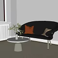 Modern Minotti Multiplayer Sofa 3d model