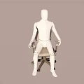 Ergonomic Office Chair With Swivel Function Armrests And Wheel Base Design 3d model