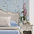 Background double bed 3d model