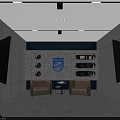 Modern Public Office Space Interior With Open Layout Desks Ergonomic Chairs And Pendant Lights