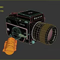 DSLR Camera Card Machine Digital Camera Digital Camera Photographic Equipment 3d model