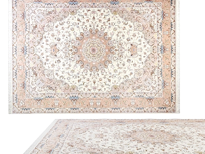 Carpet Nordic Ethnic Style Large Area Full of Crystal Velvet Persian Turkish Bedside Living Room American Retro European Country Square model